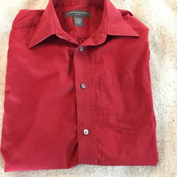 Banana republic long sleeve T-shirt button down - Picture 6 of 8